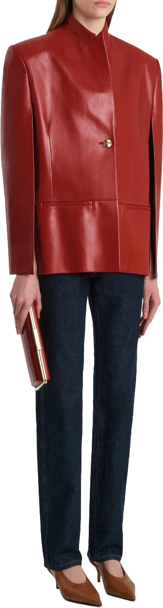 Khaite Jackets Red Rood