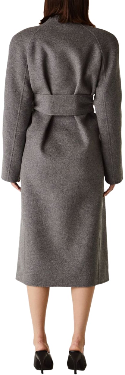 Khaite Coats Grey Grijs