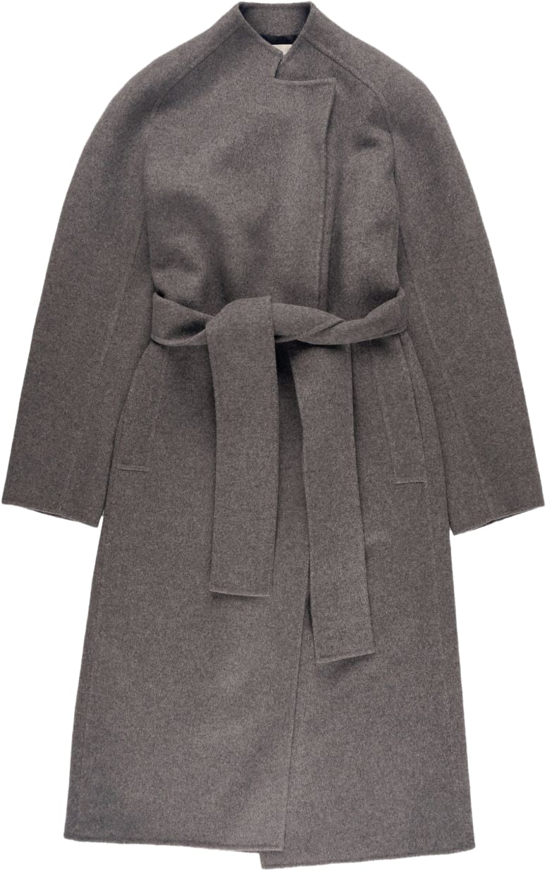 Khaite Coats Grey Grijs