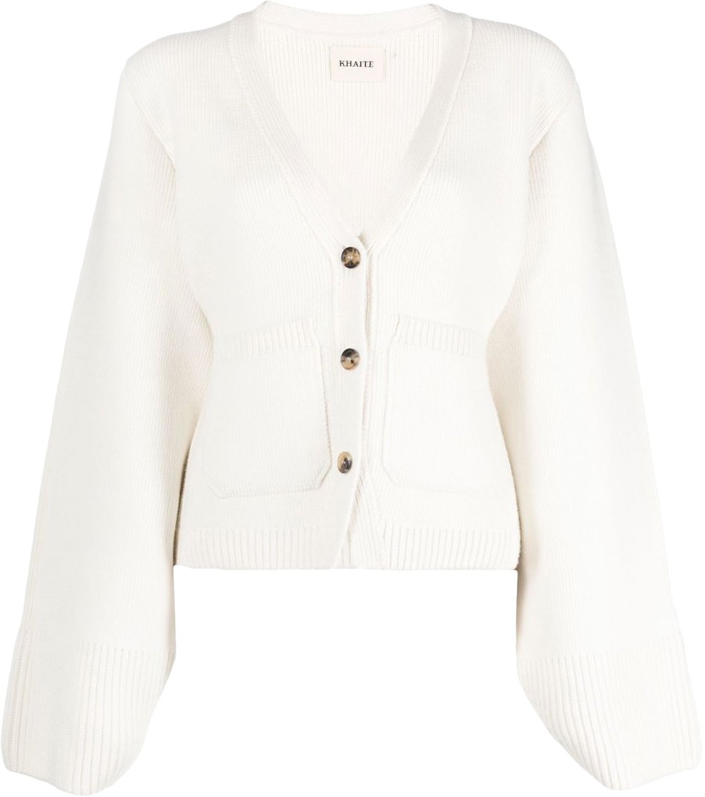 Khaite Sweaters White Wit