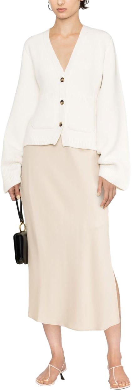 Khaite Sweaters White Wit