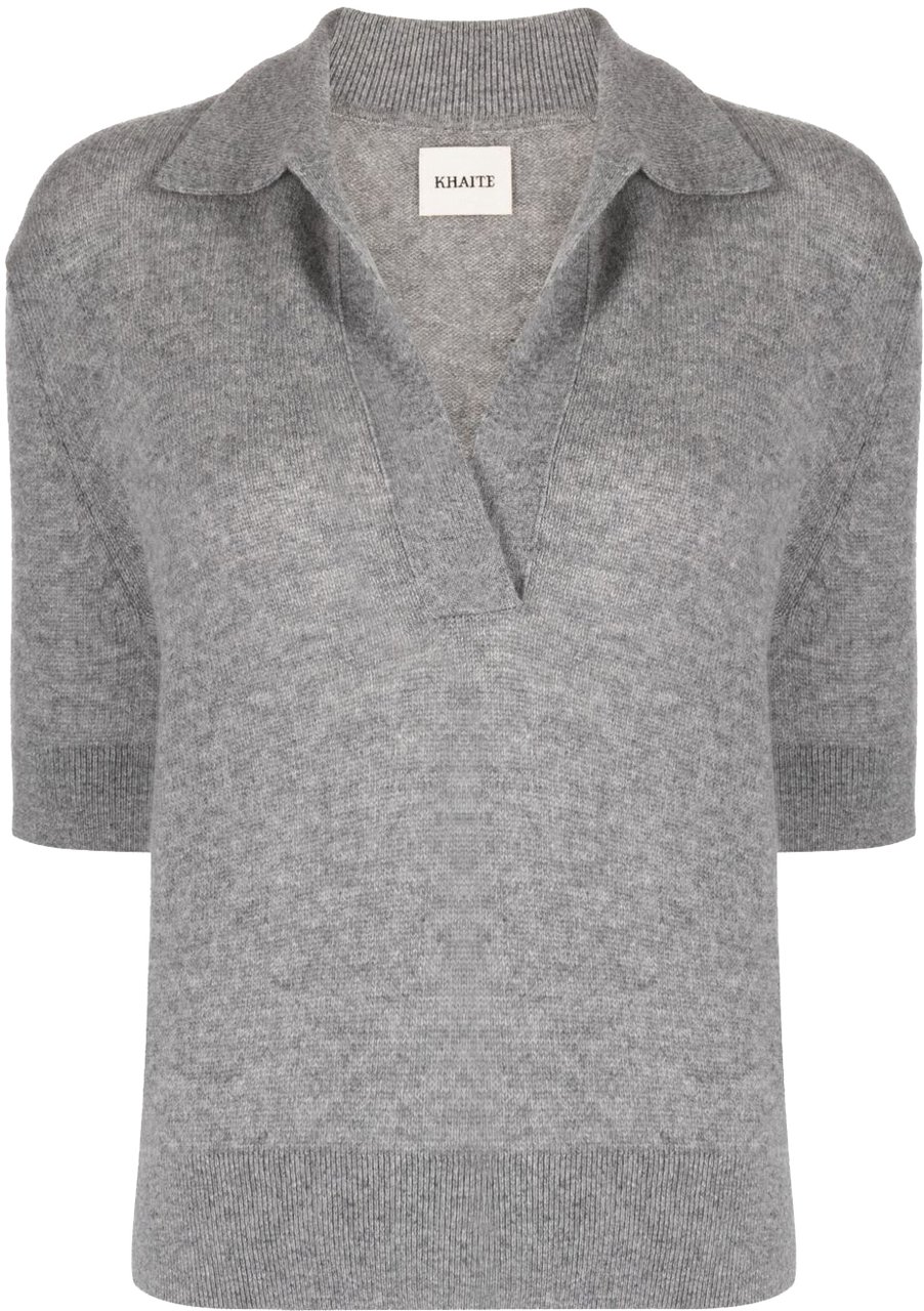 Khaite T-Shirts And Polos Grey Grijs