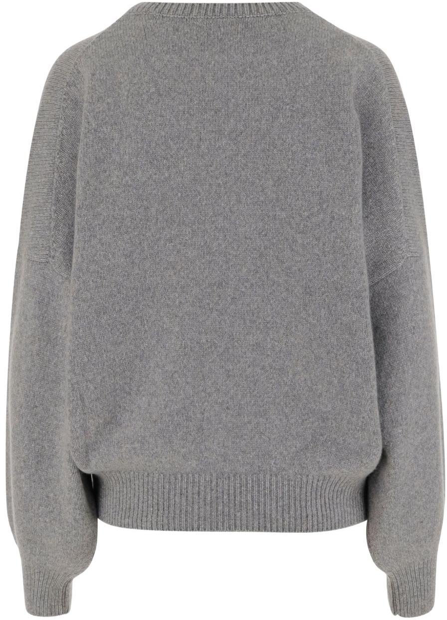 Khaite Sweaters Grey Grijs