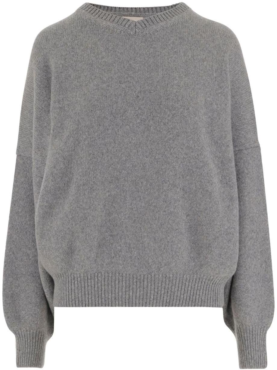 Khaite Sweaters Grey Grijs