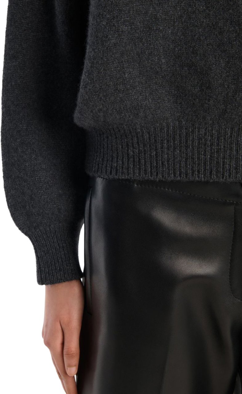 Khaite Sweaters Dark Grey Donkergrijs