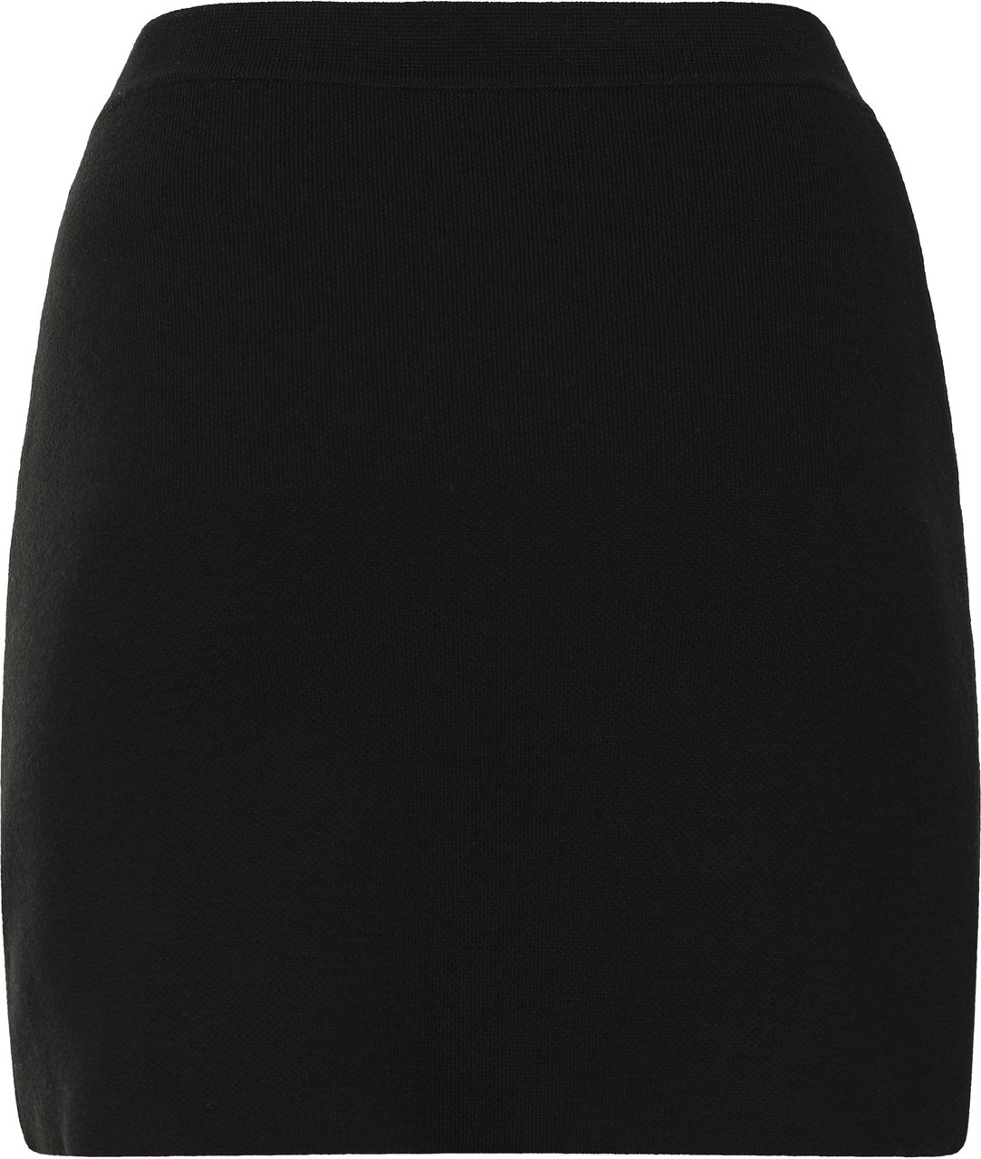 Khaite Knitted mini skirt Zwart