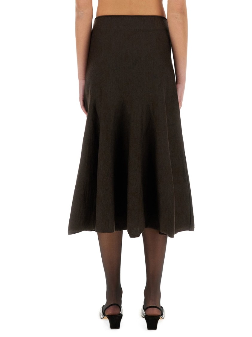 Khaite "Mayu" Skirt Bruin