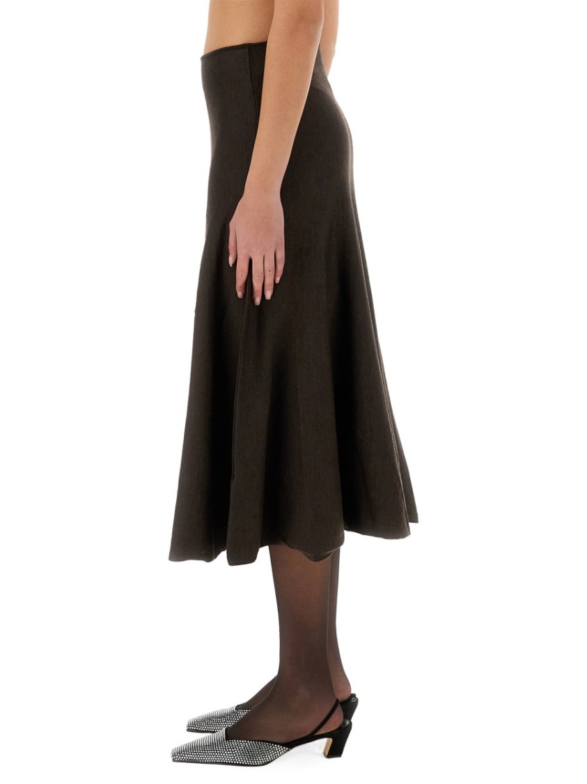 Khaite "Mayu" Skirt Bruin