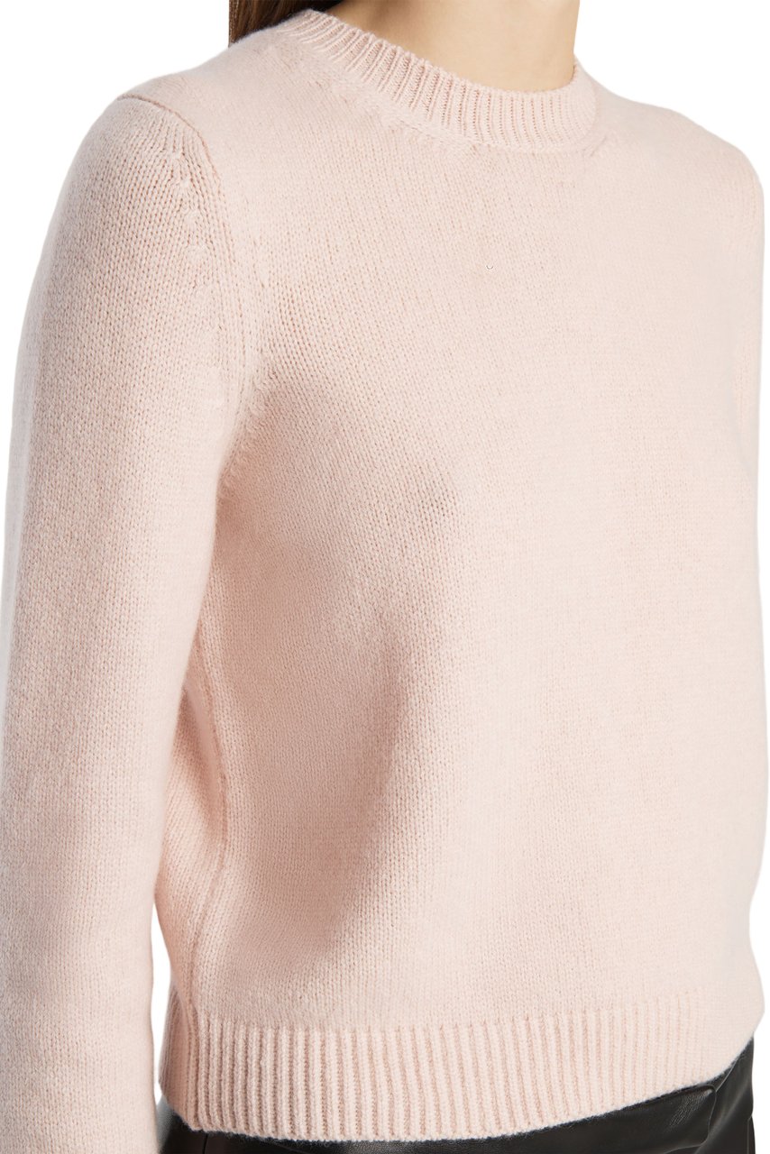 Khaite Powder Pink Leta Cashmere Sweater Roze