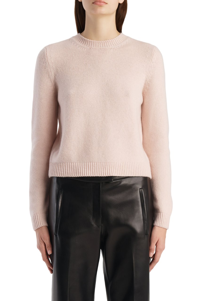 Khaite Powder Pink Leta Cashmere Sweater Roze