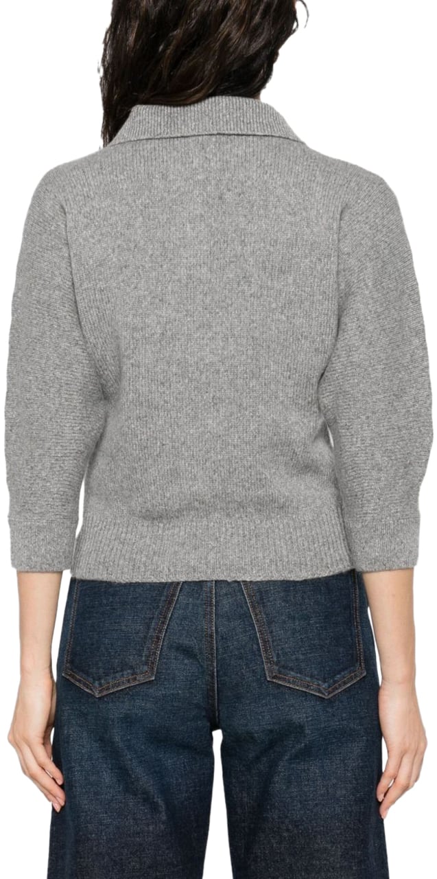Khaite T-Shirts And Polos Grey Grijs