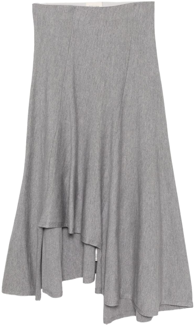 Khaite Skirts Light Grey Grijs