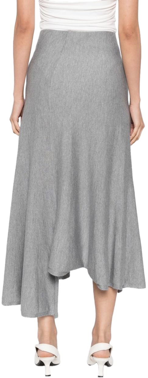 Khaite Skirts Light Grey Grijs