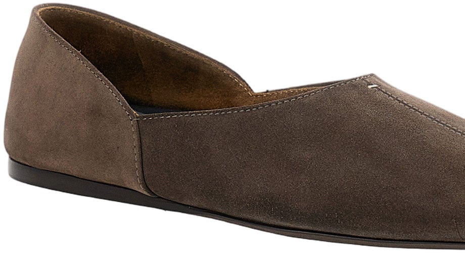 Khaite Jane Flat Ballerina Bruin
