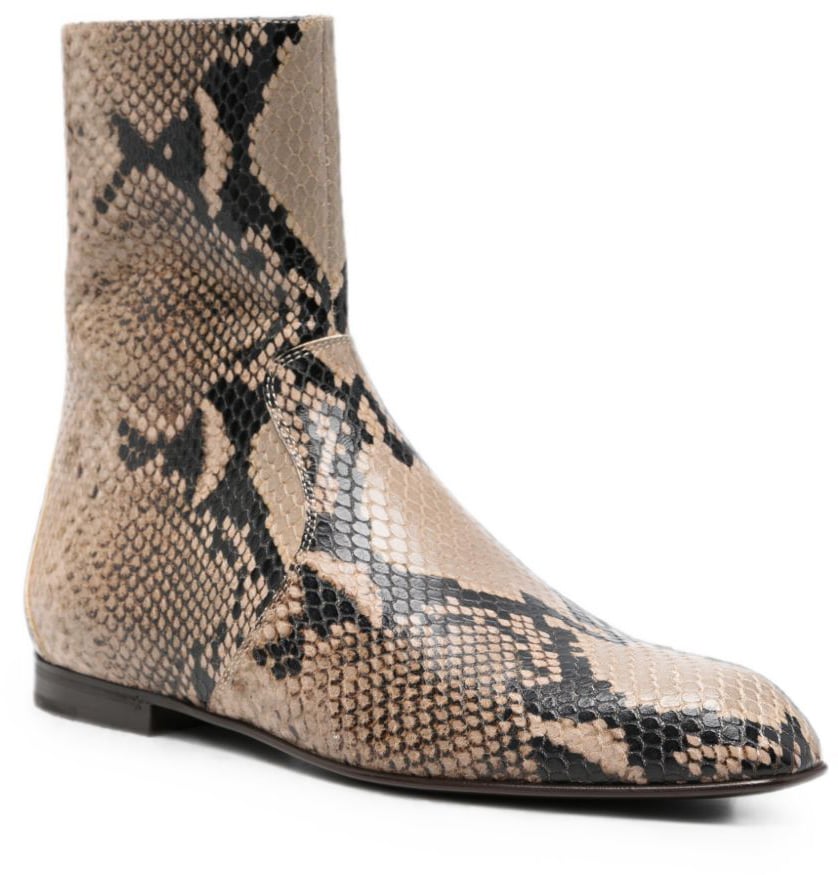 Khaite Boots Beige Beige