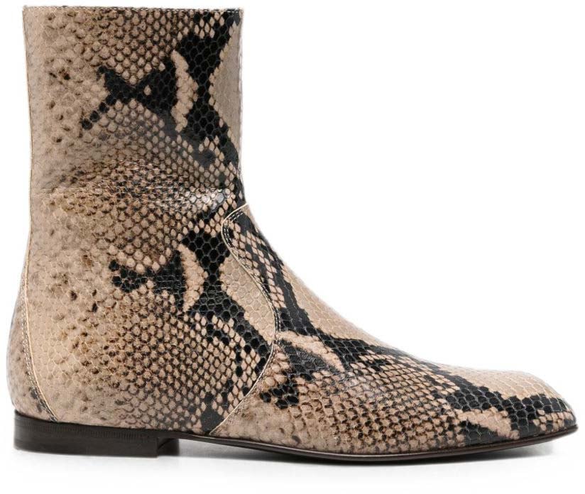 Khaite Boots Beige Beige