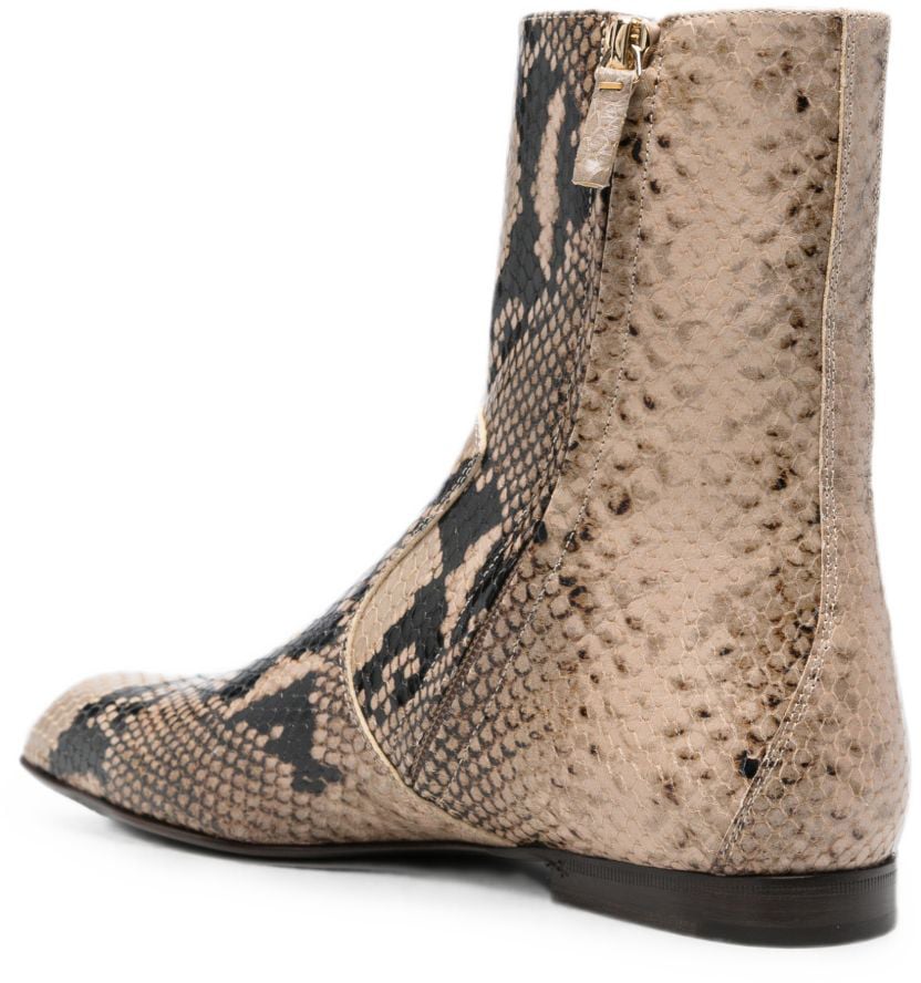 Khaite Boots Beige Beige