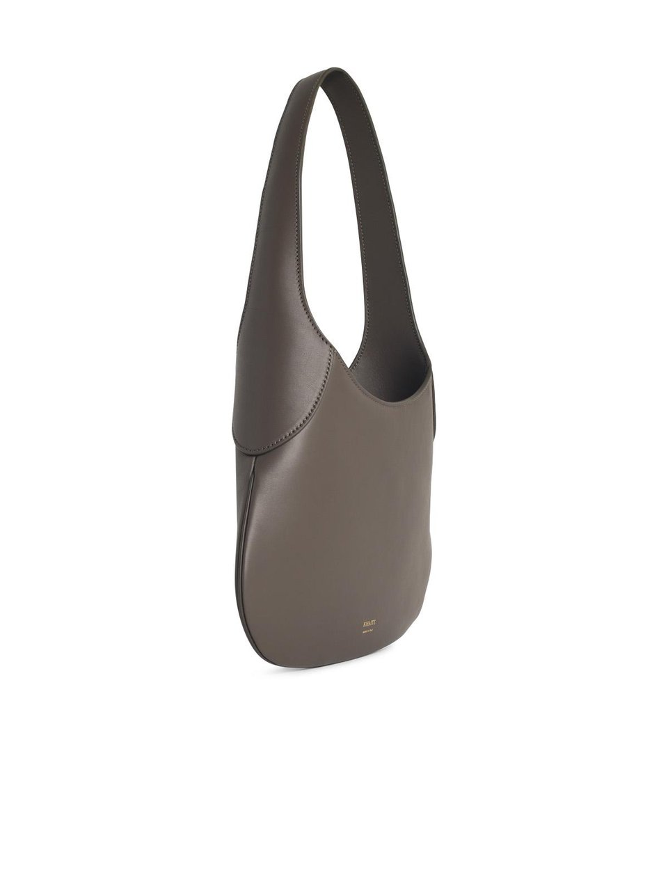 Khaite 'Joan' Small Grey Leather Bag Grijs