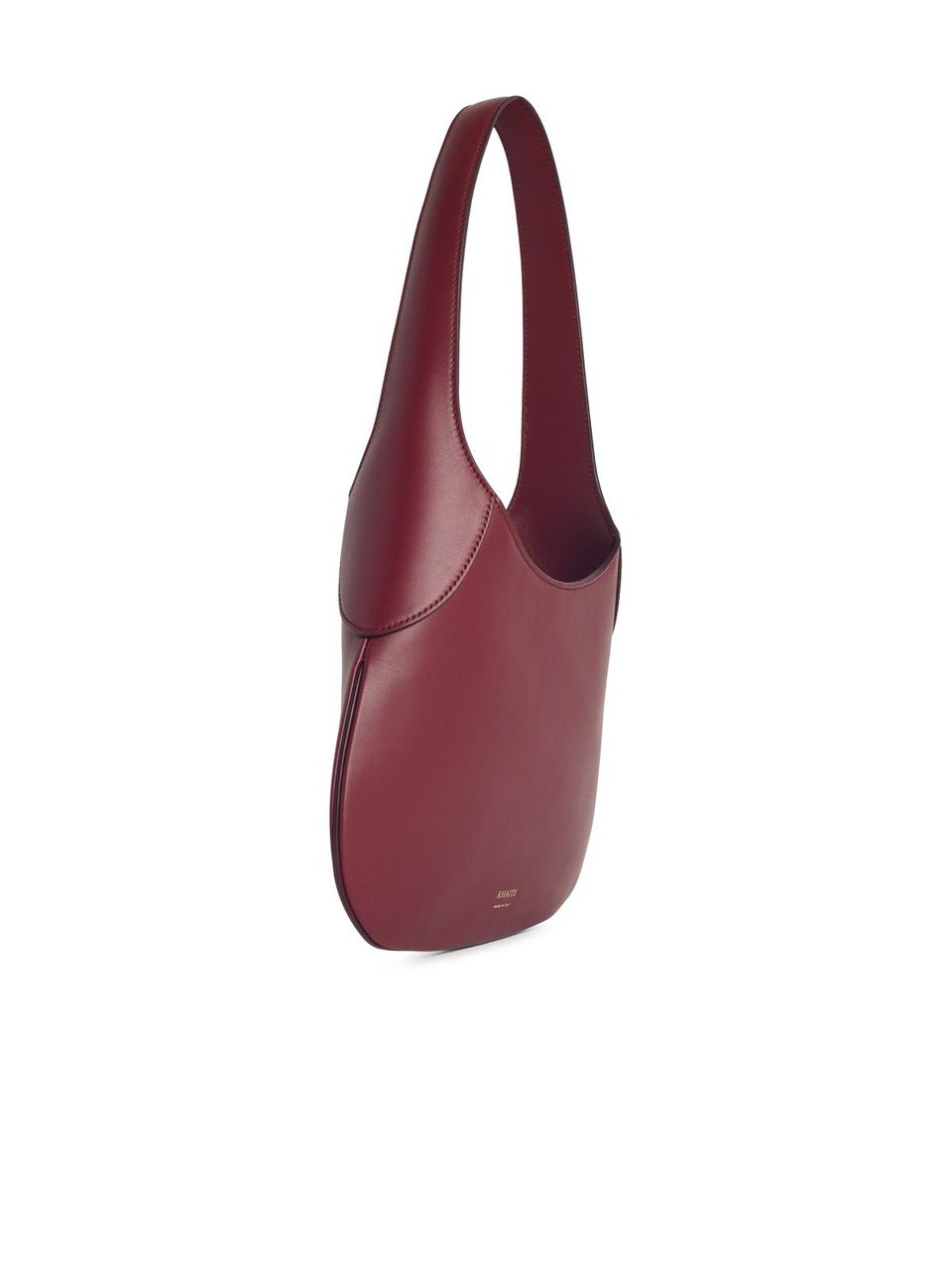 Khaite 'Joan' 'Oxblood' Small Burgundy Leather Bag Maroon