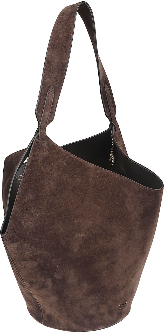 Khaite Lotus Small Tote Zwart