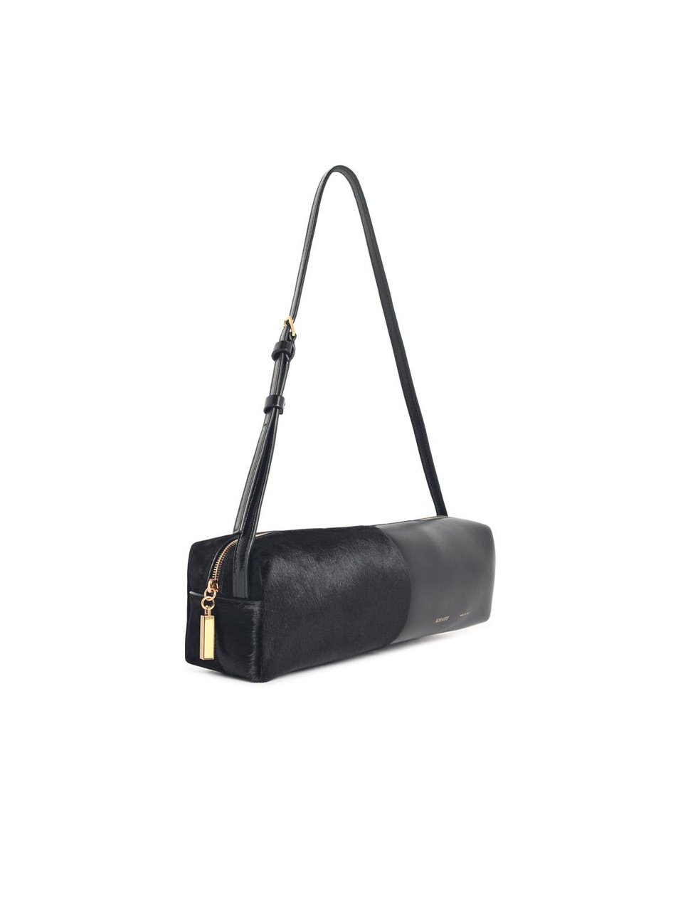 Khaite 'Kye' Black Leather Bag Zwart