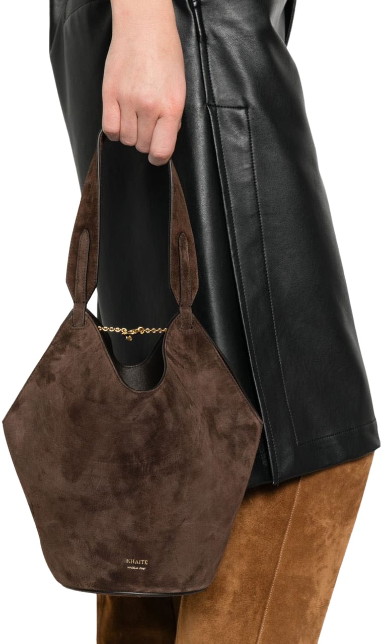 Khaite Bags Marrone Scuro Bruin