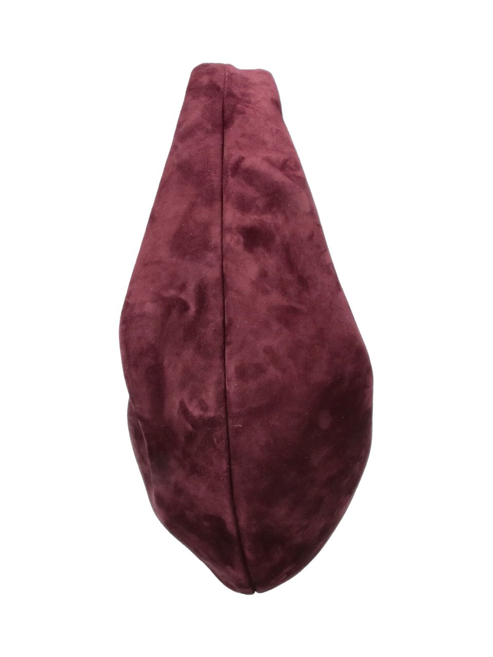 Khaite Burgundy Olivia Leather Hobo Bag Maroon