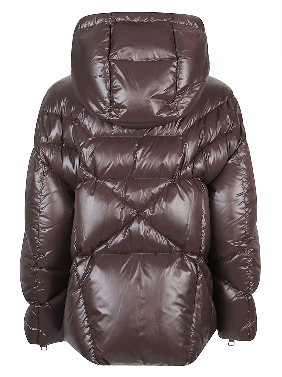 khrisjoy Khris Iconic Milano Shiny Jacket Brown Bruin
