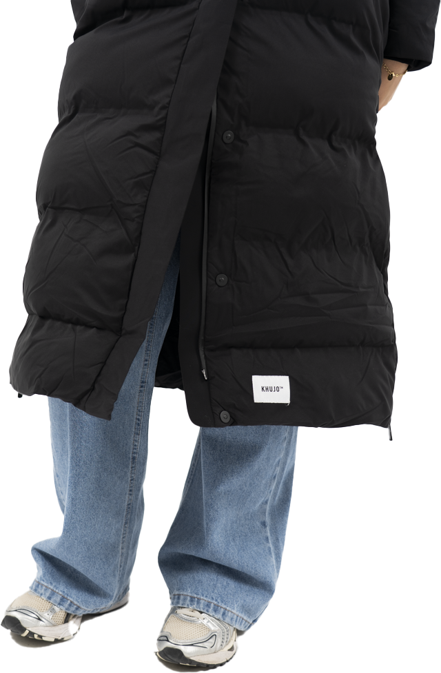 Khujo Mayla3 Winterjas Zwart