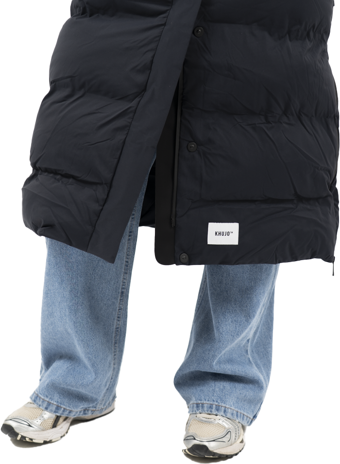 Khujo Mayla3 Winterjas Blauw