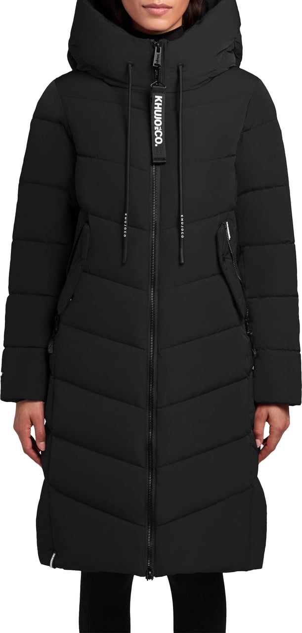 Khujo Mikia3 Winterjas Zwart
