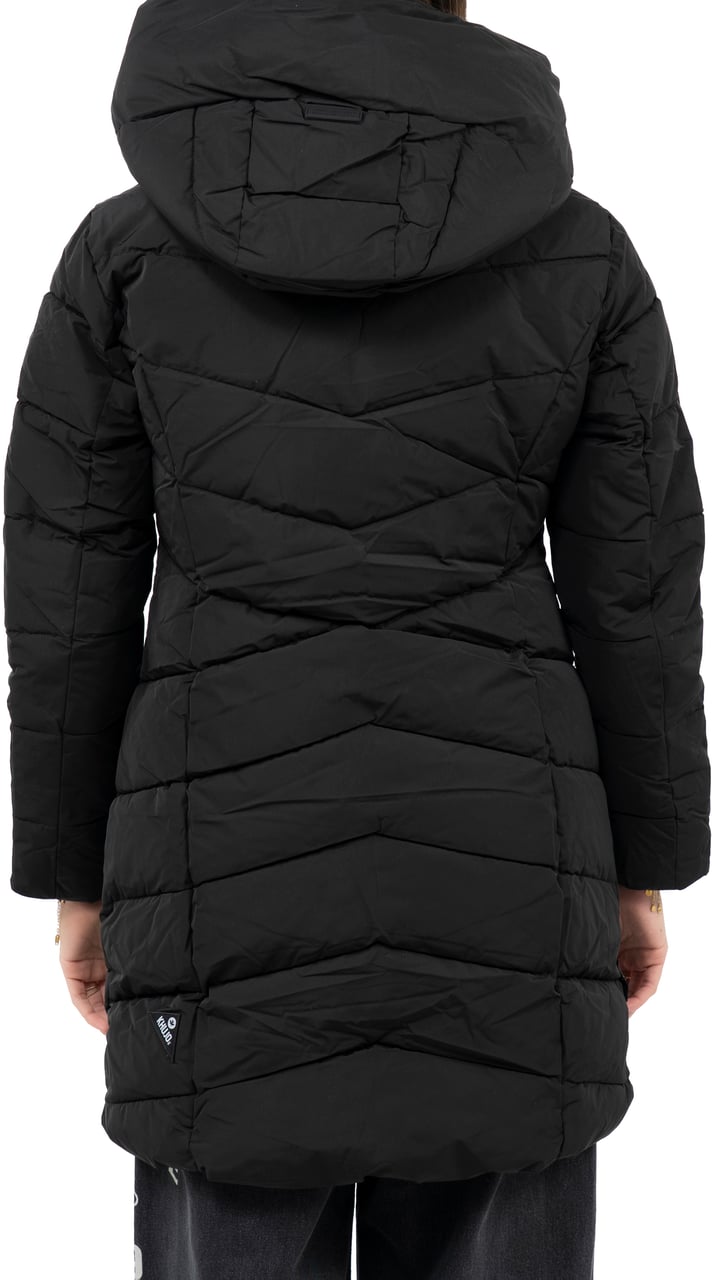 Khujo Dier Winterjas Zwart