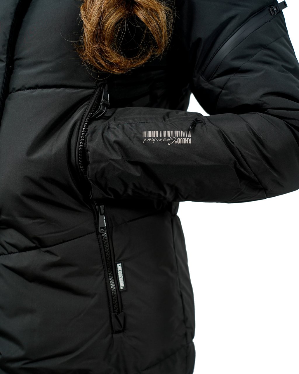 Khujo Sonje6 Winterjas Zwart