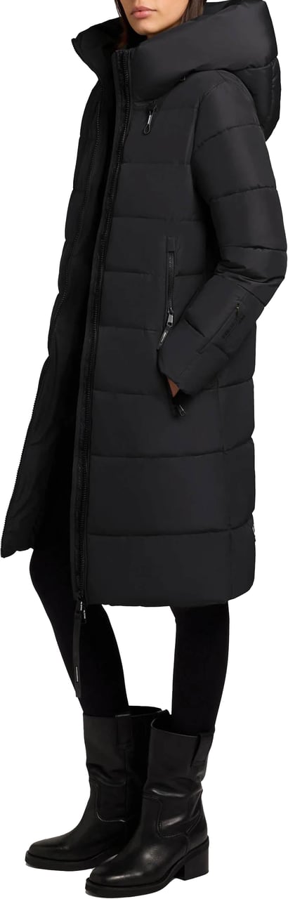 Khujo Jilias6Matt Winterjas Zwart