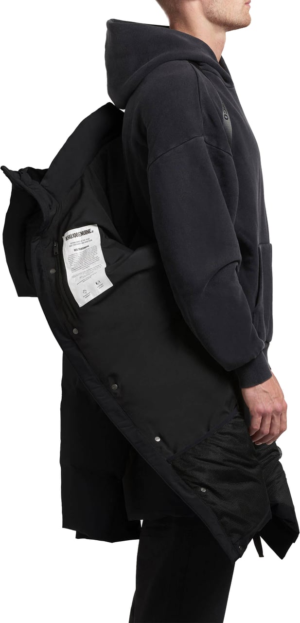 Khujo Stank3 Winterjas Zwart