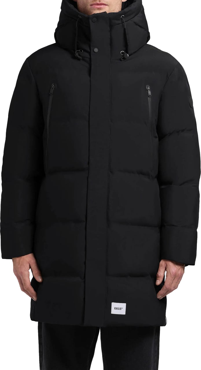 Khujo Morse3 Winterjas Zwart