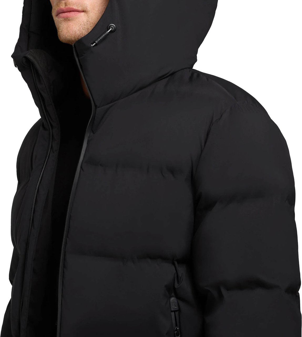 Khujo Caius3 Winterjas Zwart