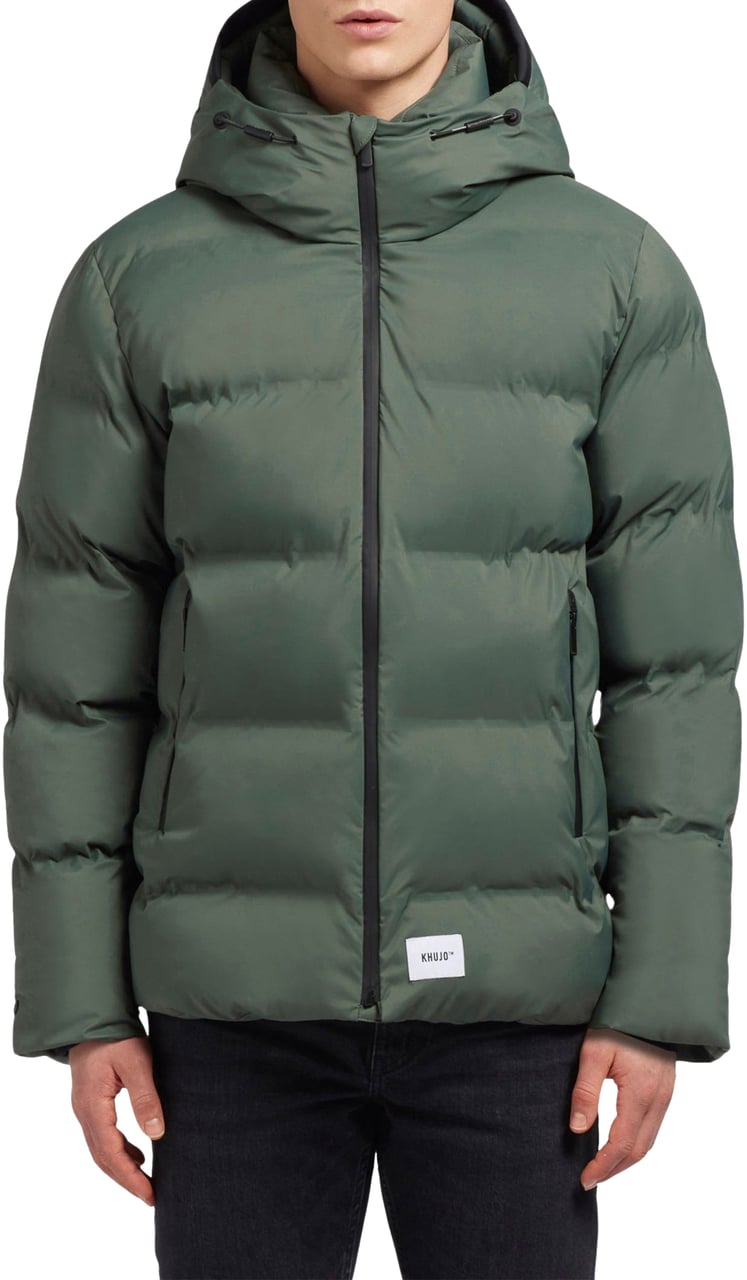 Khujo Silas Winterjas Groen