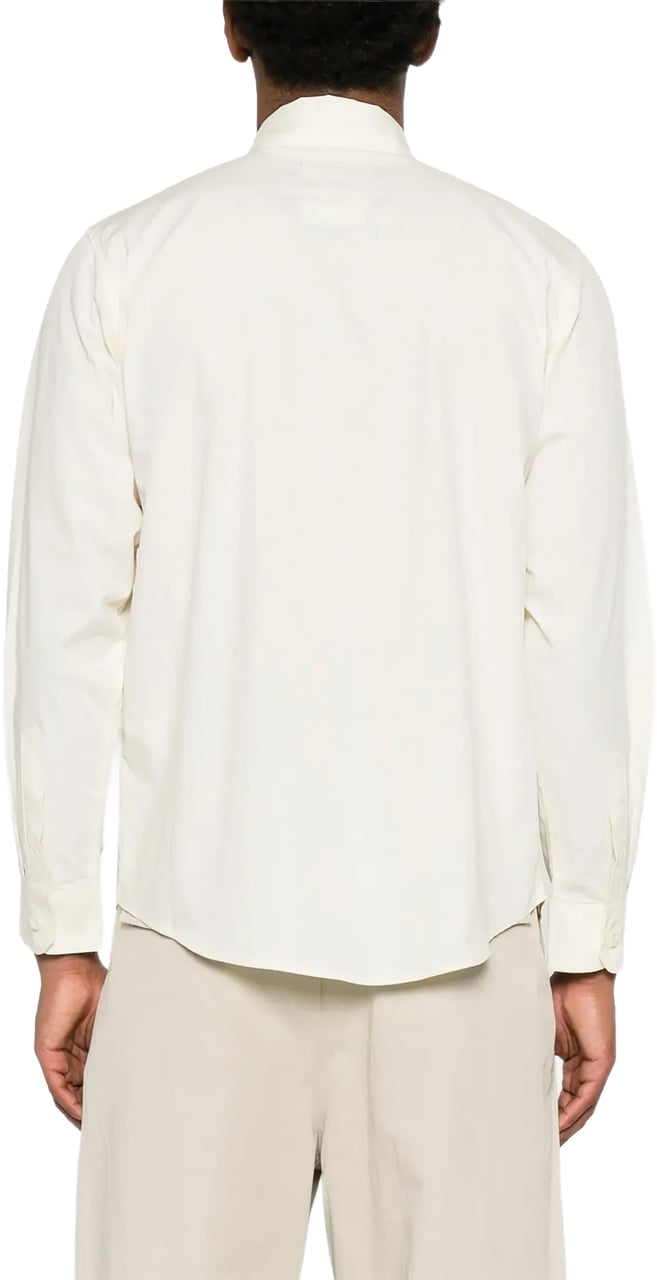 KidSuper Girl Painting Button Up Shirt White Wit
