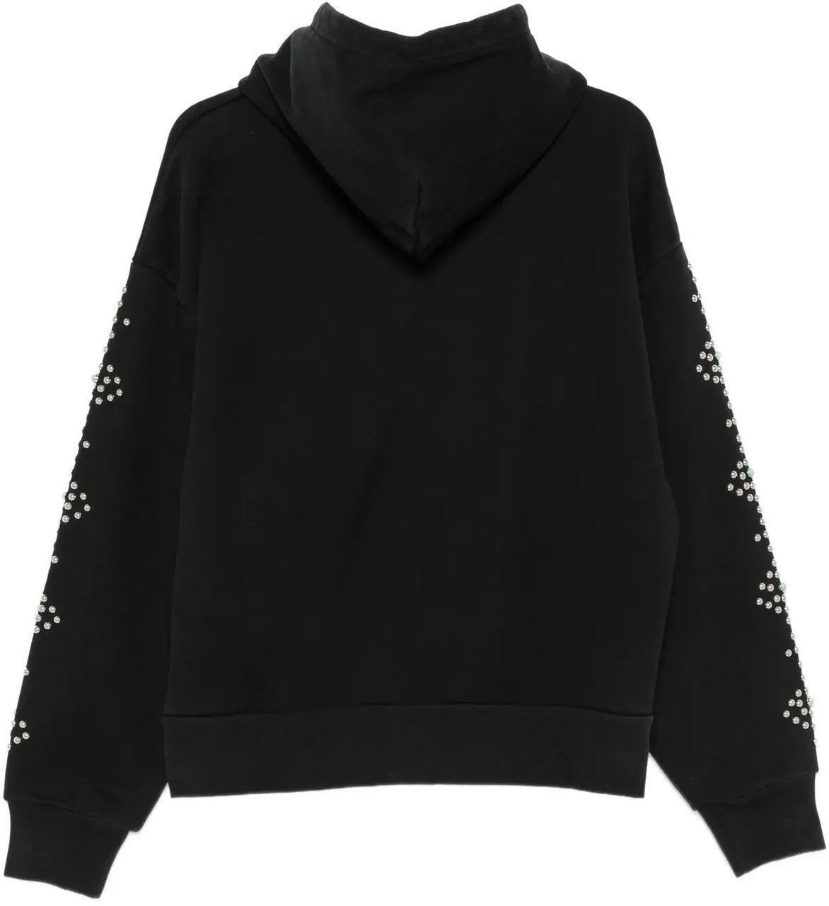 KidSuper Dove & Eye Studded Hoodie Black Zwart