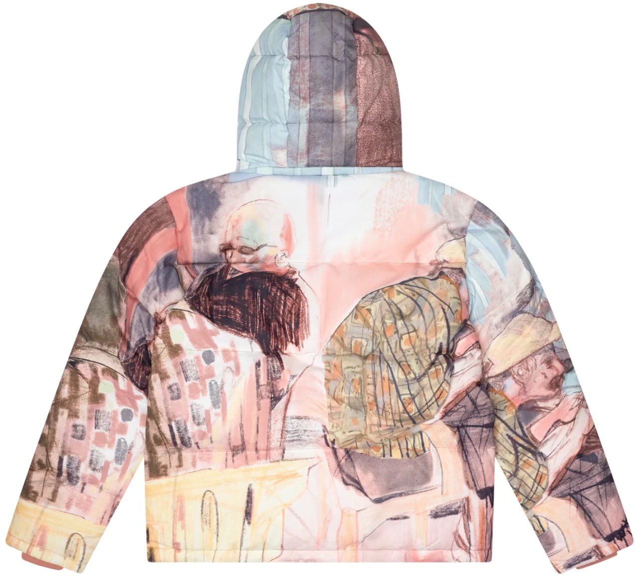 KidSuper Domino Players Puffer-multi Divers