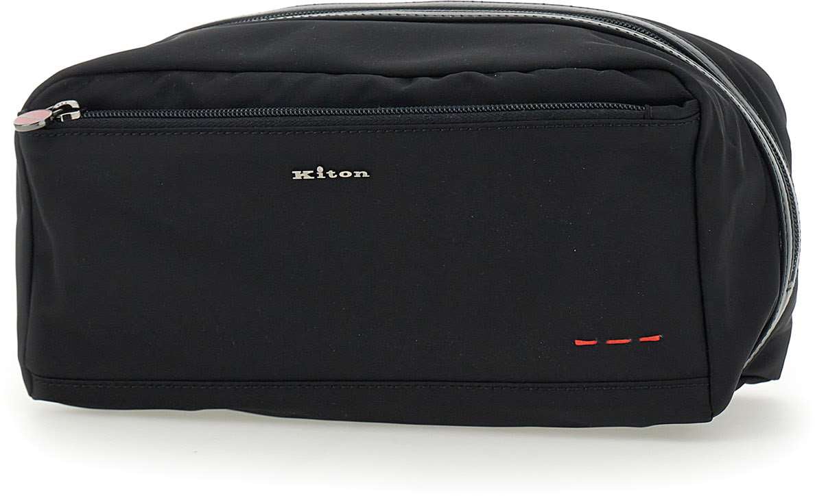 Kiton Bags Black Zwart