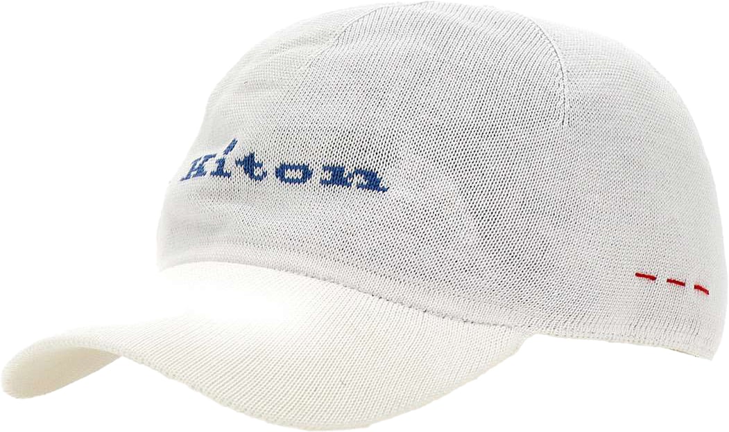 Kiton Scarfs White Wit