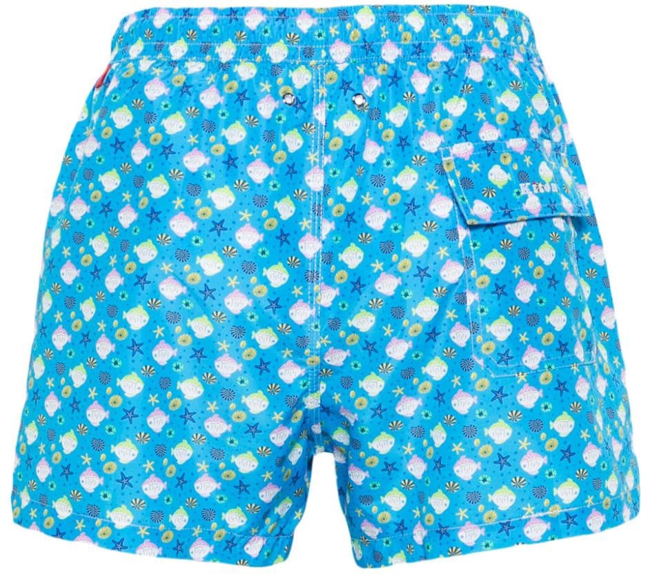 Kiton Sea Clothing Clear Blue Blauw