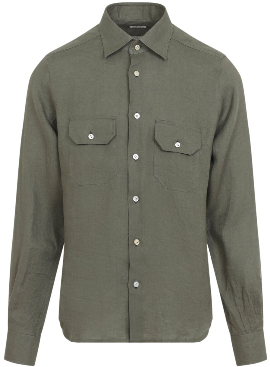 Kiton Kiton Linen Shirt Divers