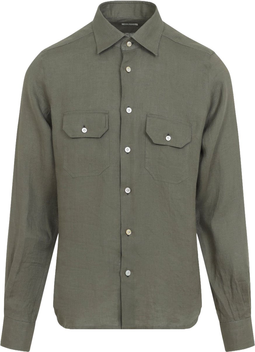 Kiton Kiton Linen Shirt Divers