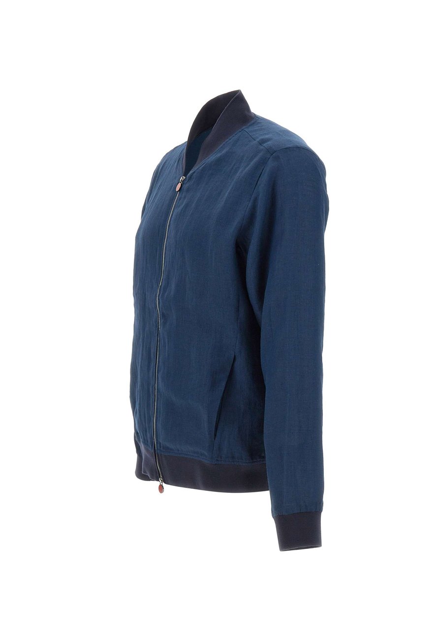 Kiton Jackets Blue Blauw