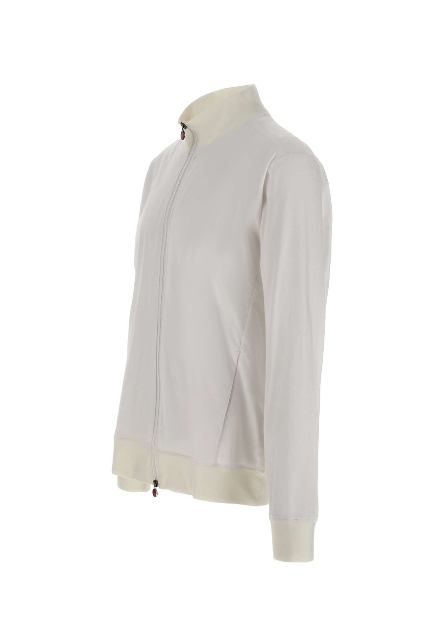 Kiton Sweaters White Wit