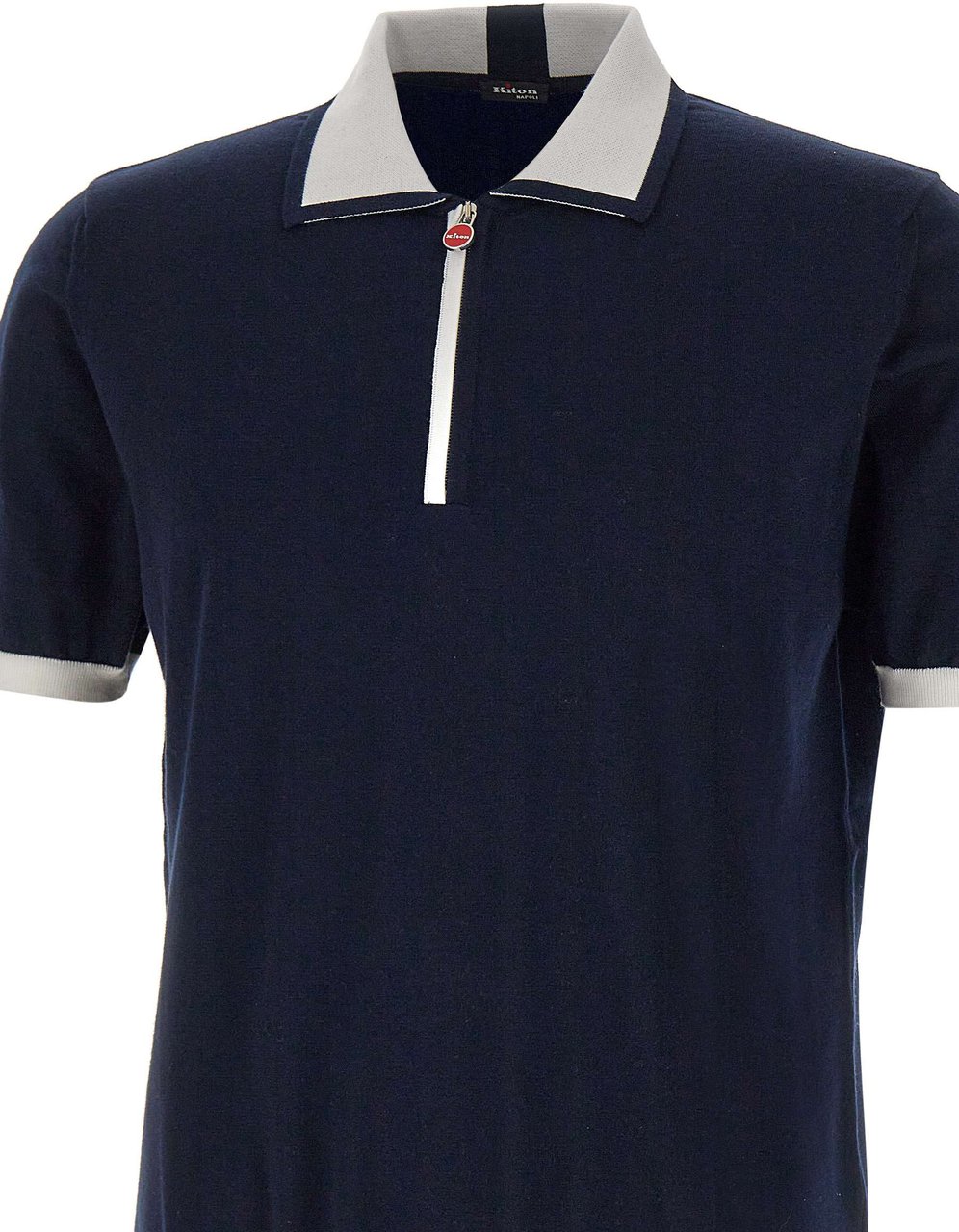 Kiton T-Shirts And Polos Blue Navy