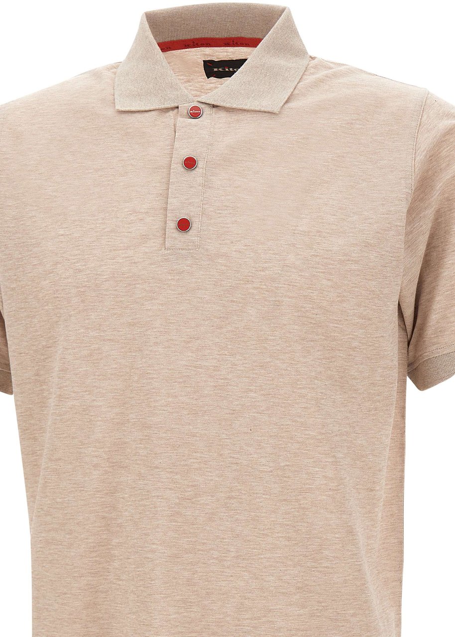 Kiton T-Shirts And Polos Beige Beige